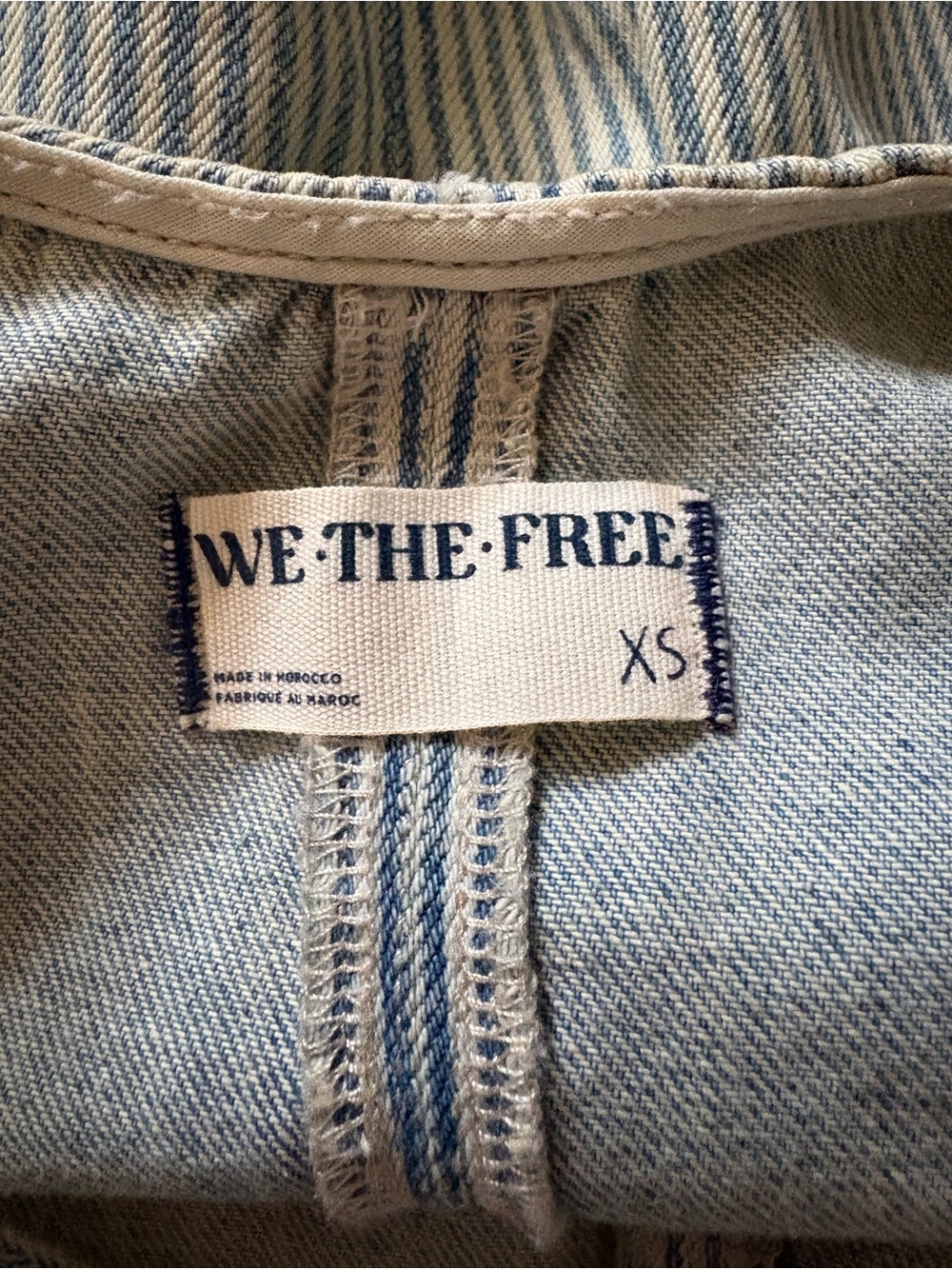 We The Free / Free People Light Blue Denim Jumpsuit - XS